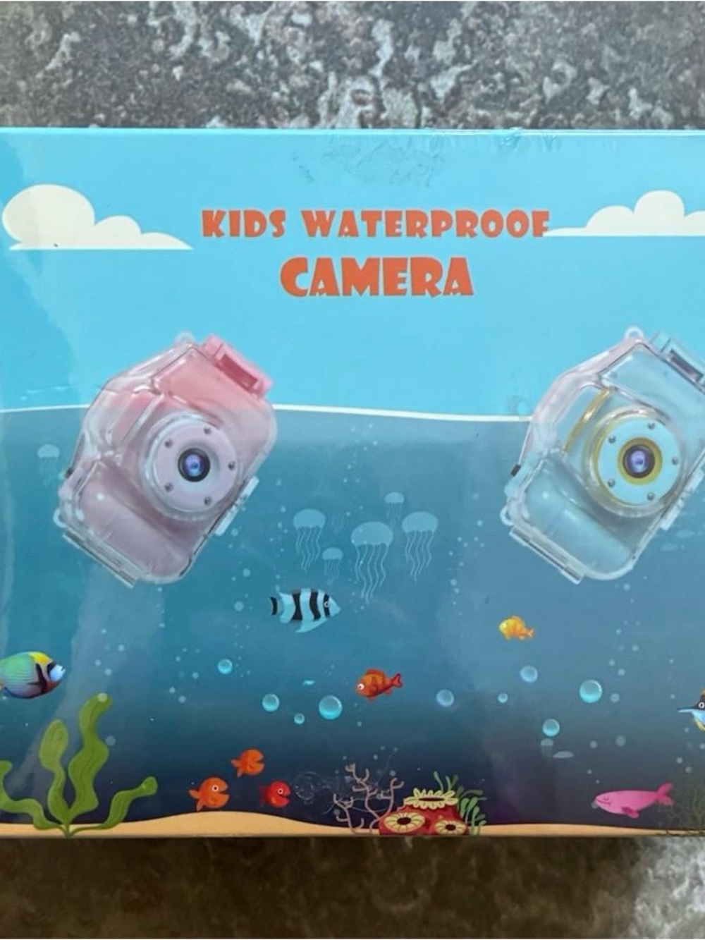 Amazon Agoigo Kids Waterproof Camera & Video in Light Purple - New in Box